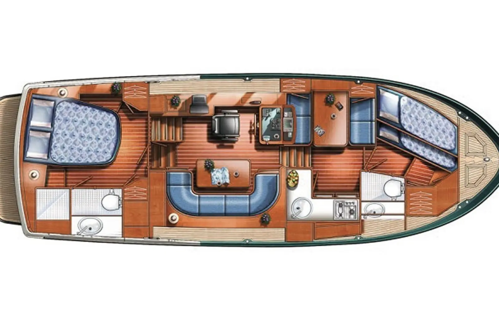 Linssen Grand Sturdy 380 AC Layout